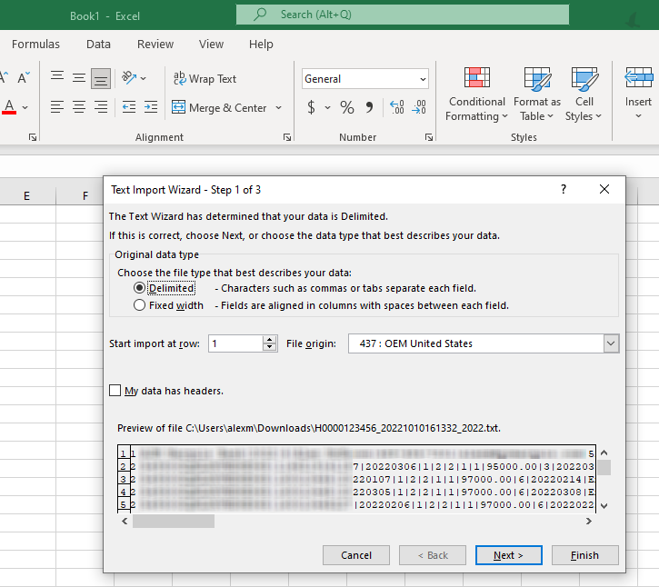 How to create a HMDA LAR file as an Excel spreadsheet Marquis